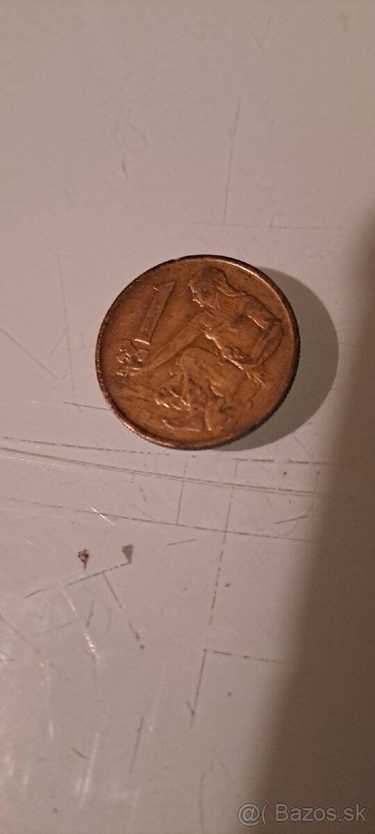 Československá koruna 1980 (1korunačka)