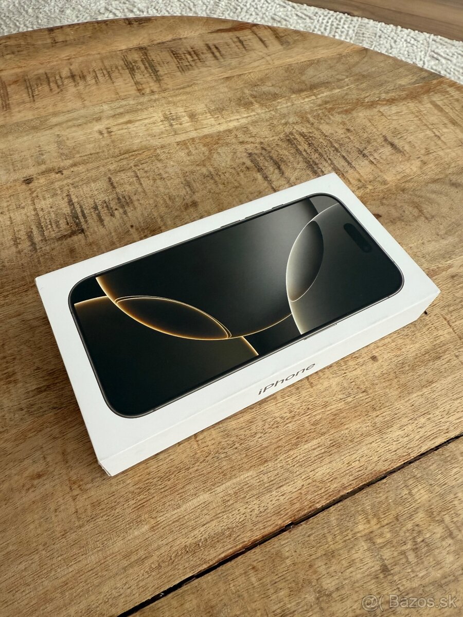 Apple iPhone 16 Pro 128GB Natural Titanium , TOP, Záruka