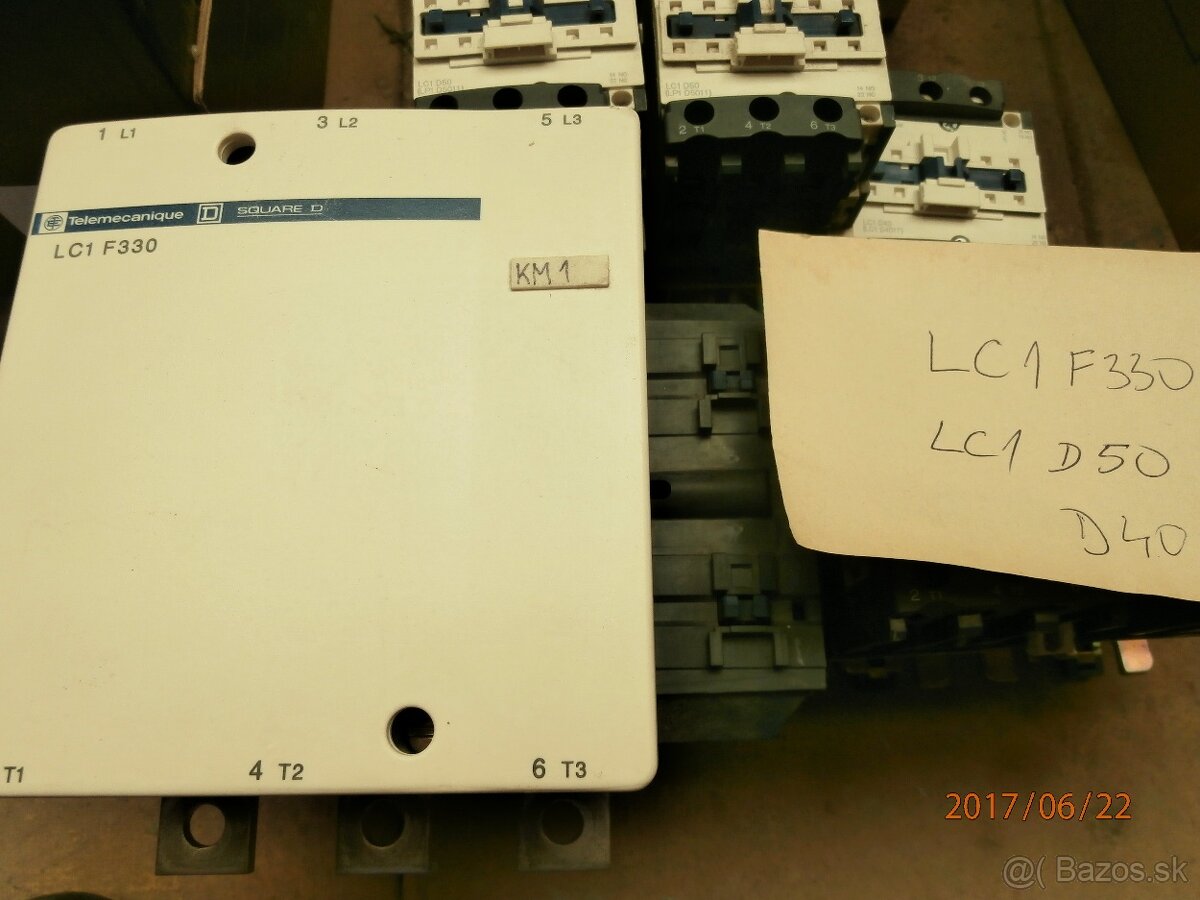 Stykač DIL 6AM,220V/220A/75kw.