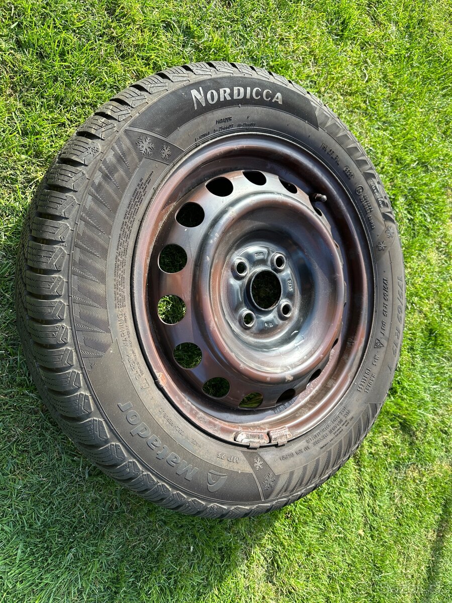 4x zimné pneumatiky Matador 175/65 R15