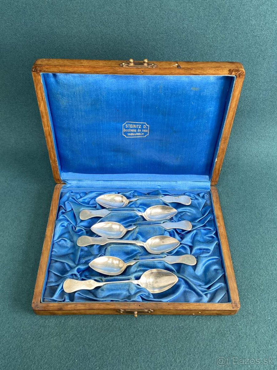 Strieborné kávové lyžičky