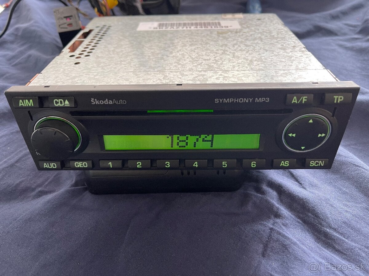 skoda škoda sympohny MP3 octavia fabia superb RS TDI