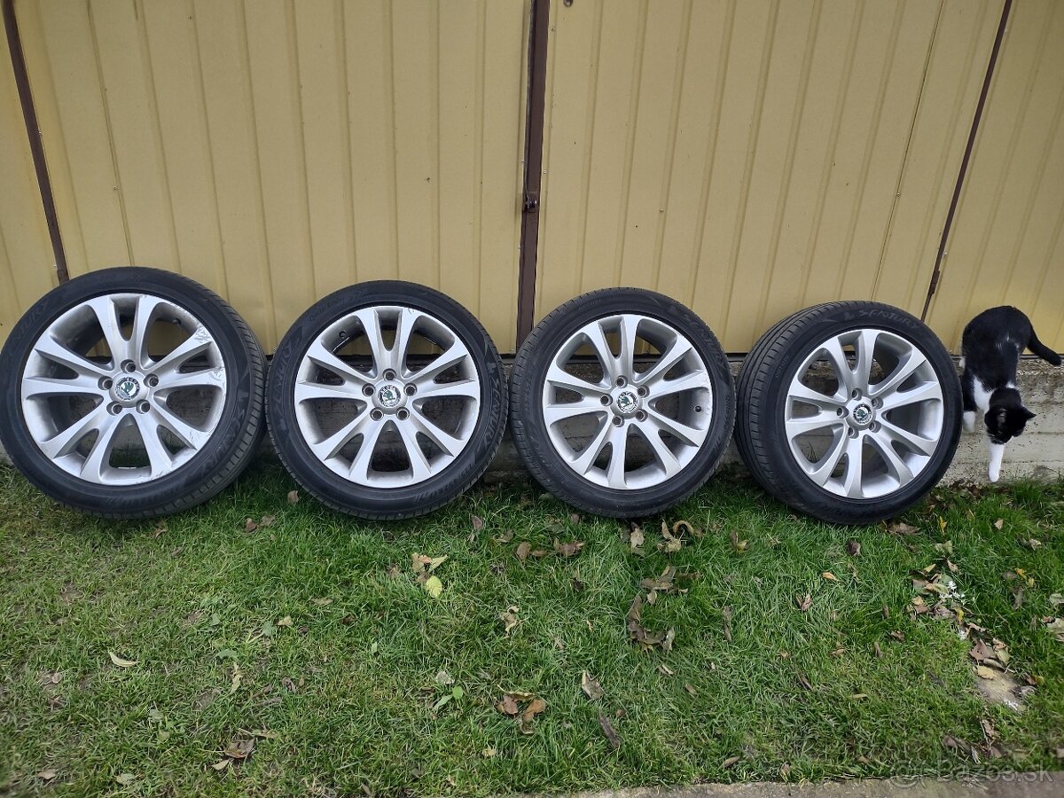 Letna sada skoda 5x112 R17 TRIFID