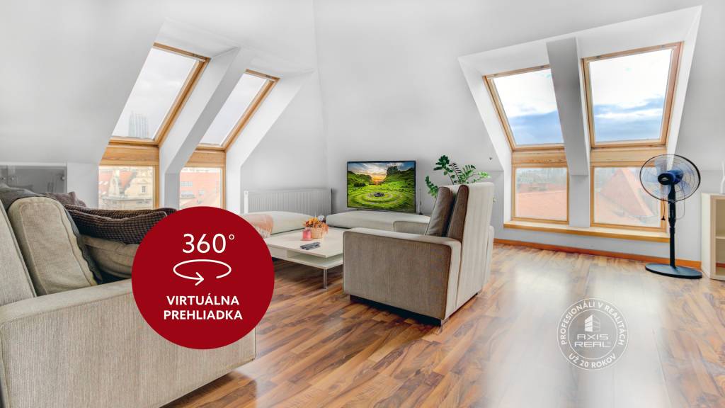 2-izb. byt, KRÁSNY VÝHĽAD, BA. Staré Mesto, Vajanského ul.