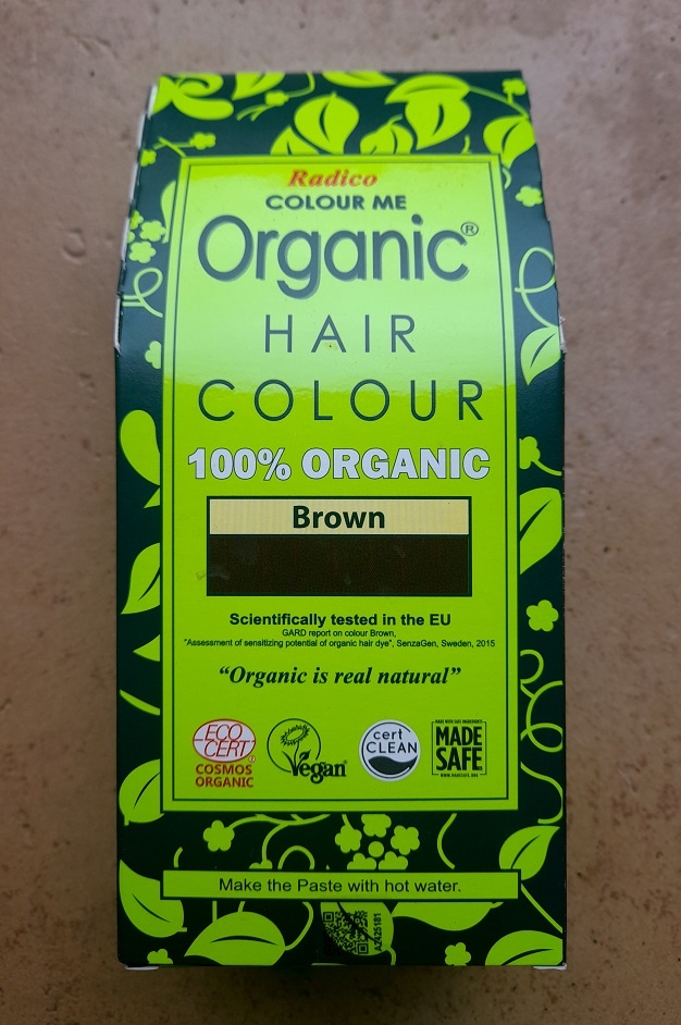 100% organická farba na vlasy