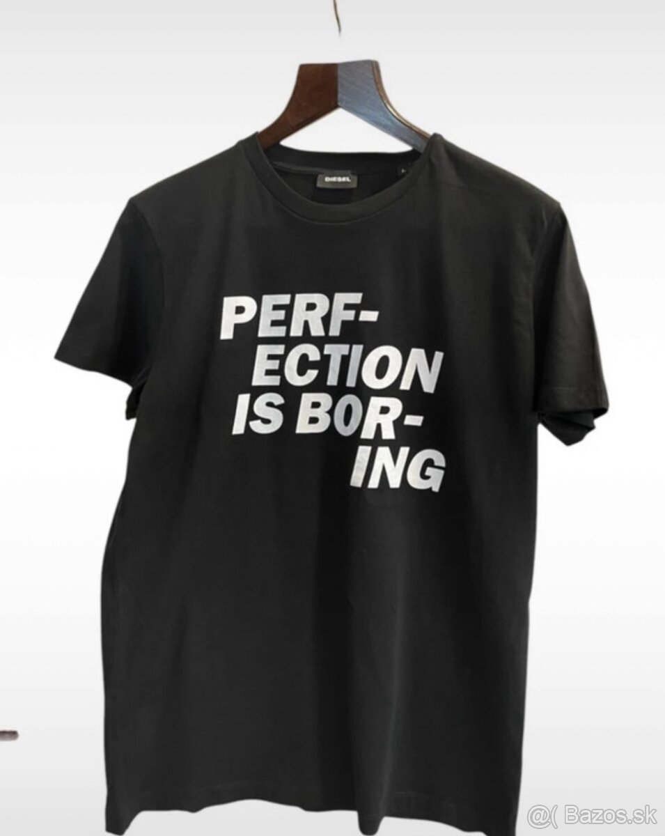 Pánske štýlové tričko Diesel veľkosť L