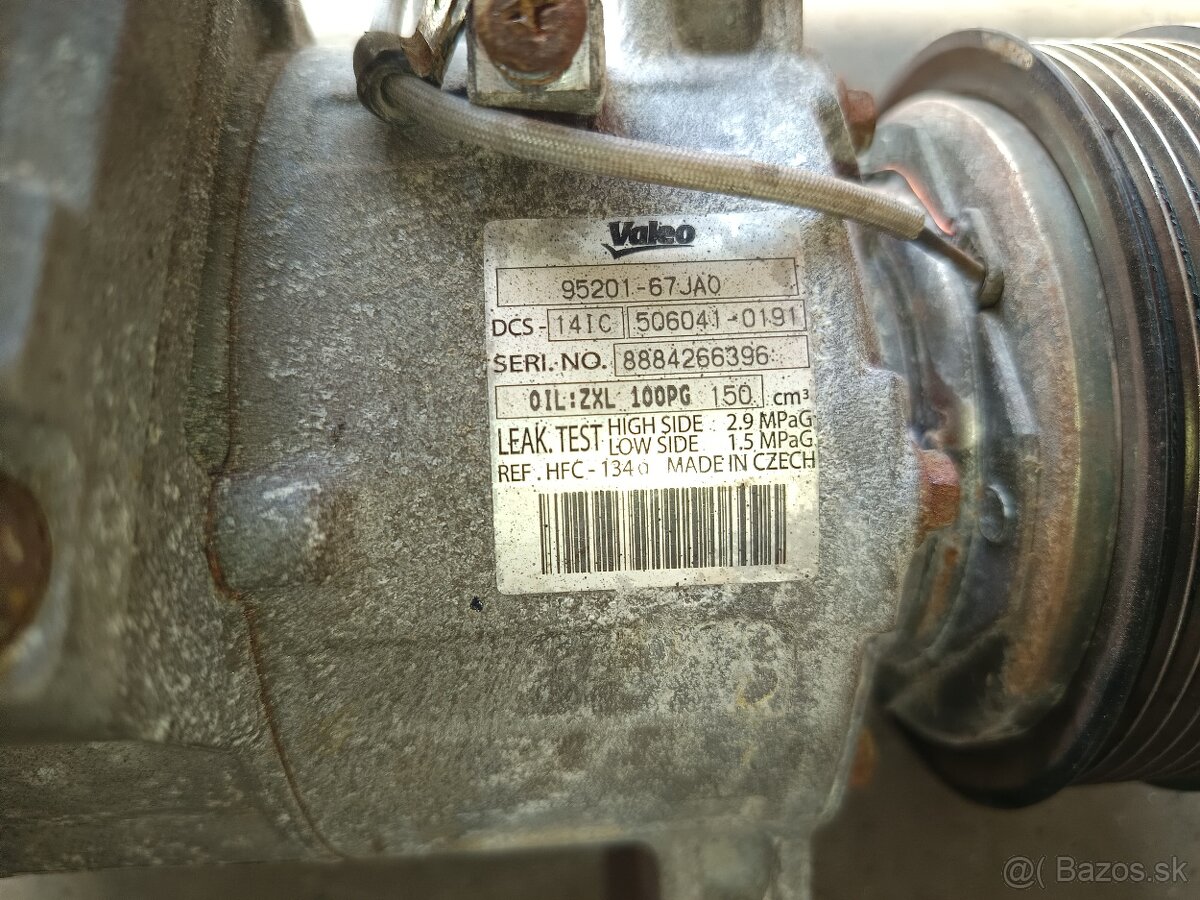 Kompresor Klimatizácie Suzuki Grand Vitara 1.9 95201-67JA0