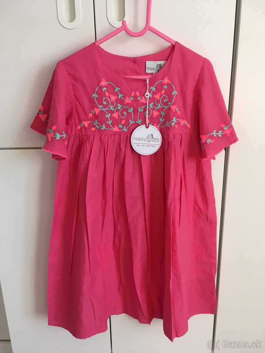 NOVÉ dievčenské šaty zn. happy girls