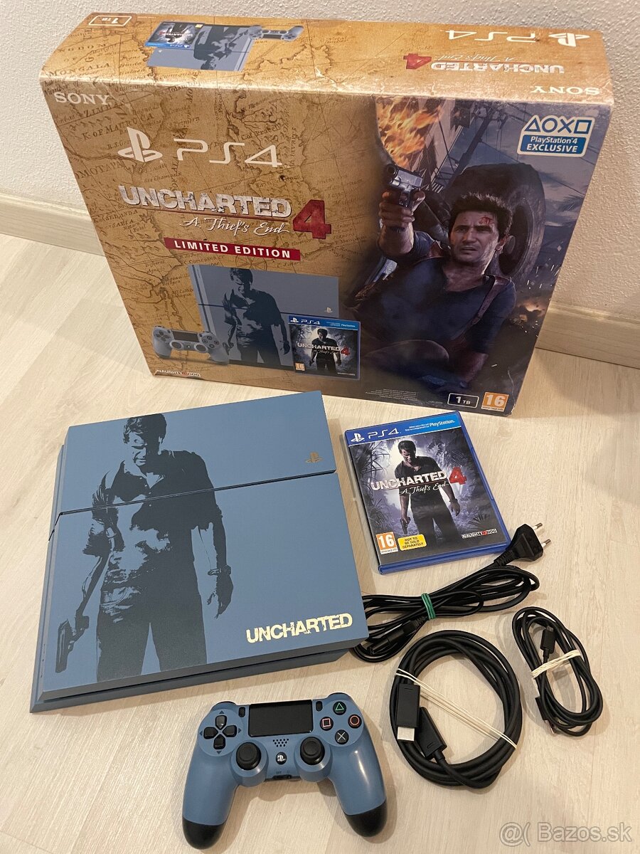 Sony PlayStation 4 1TB Uncharted Limited Edition, soft:12.02