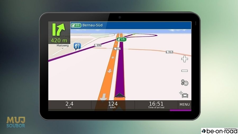 Predám 7" navigáciu aj pre kamióny B-TECHS GPS-M702.