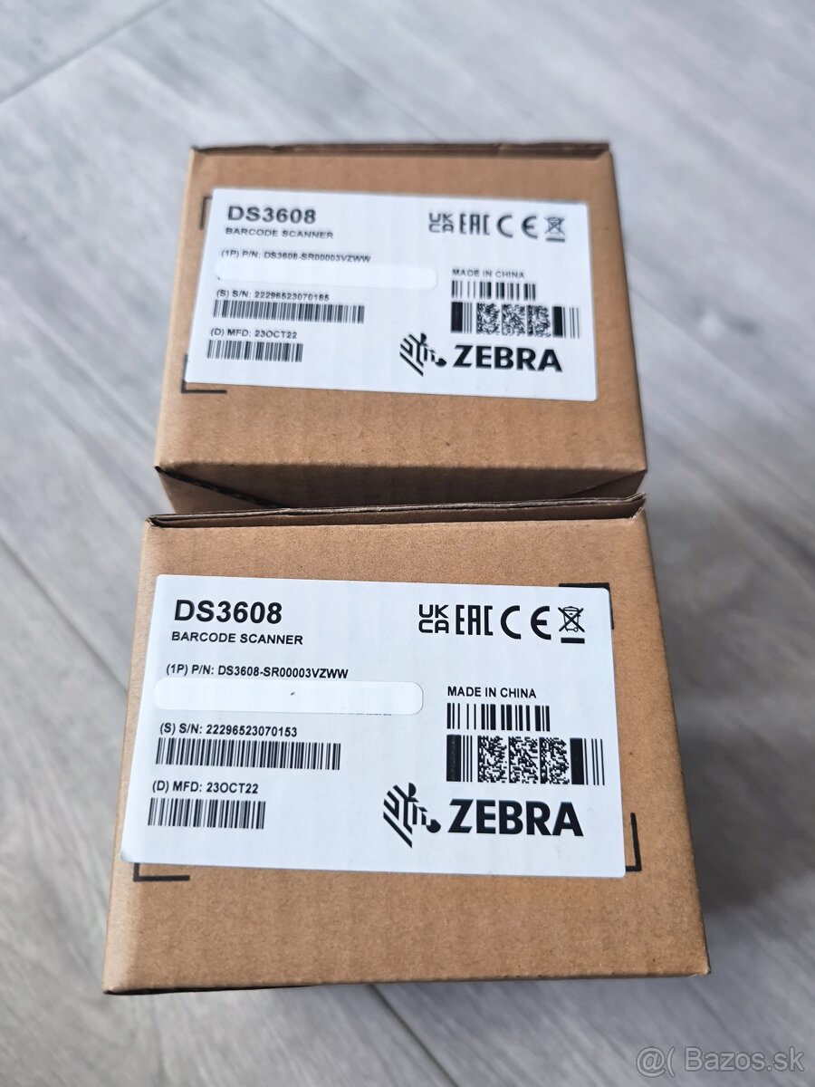 Zebra DS3608 snímač čiarových kódov 1D/2D
