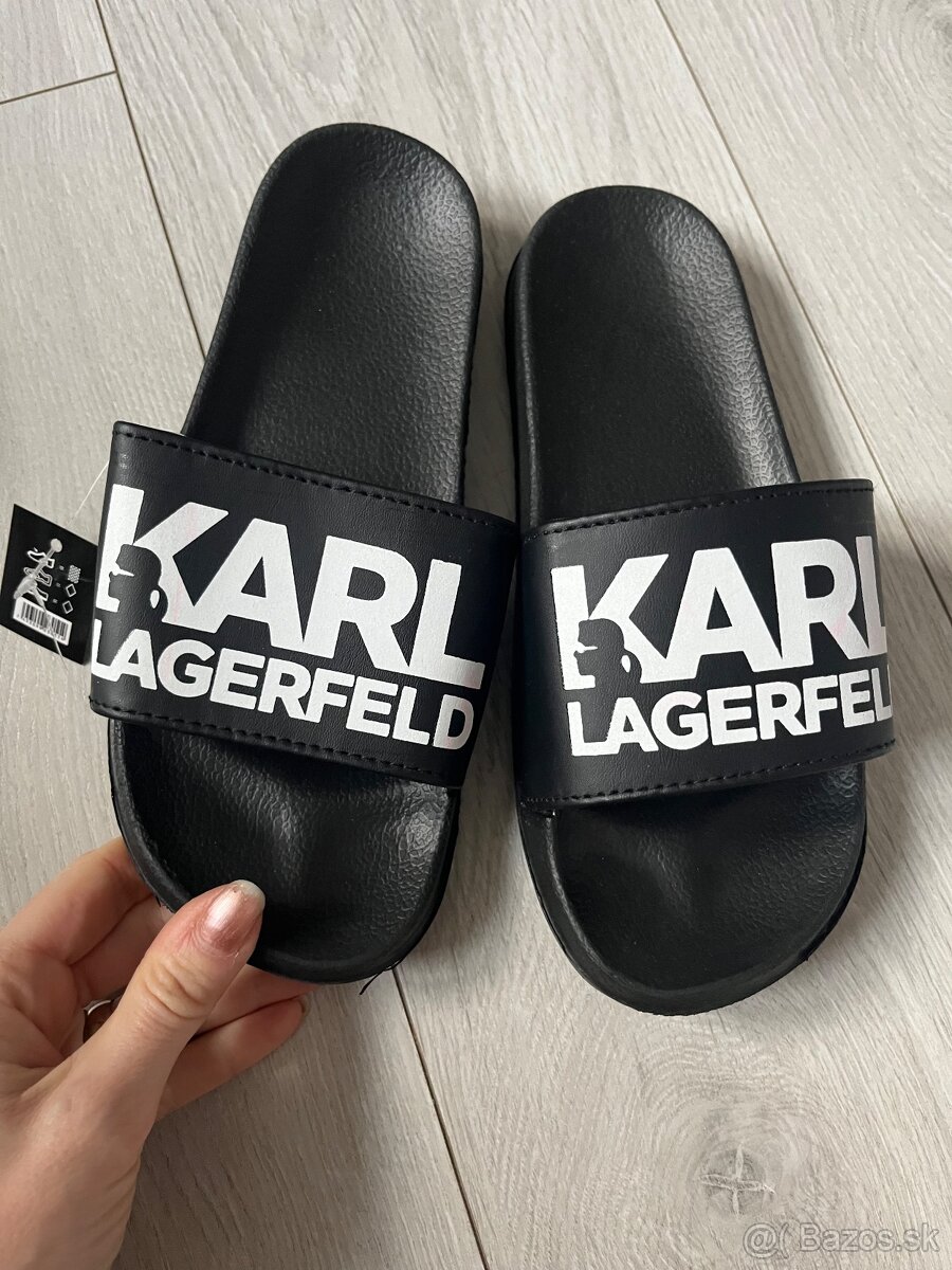 Dámske šľapky Karl Lager.