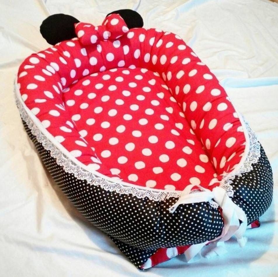 Hniezdo pre bábätko Mickey Mouse obojstranné NOVÉ