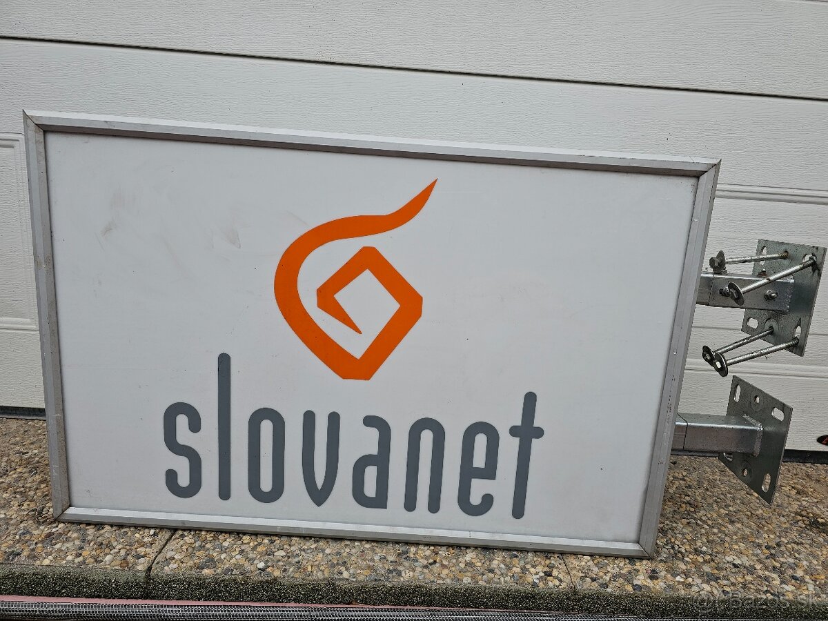 Svetelná reklamná tabuľa - banner