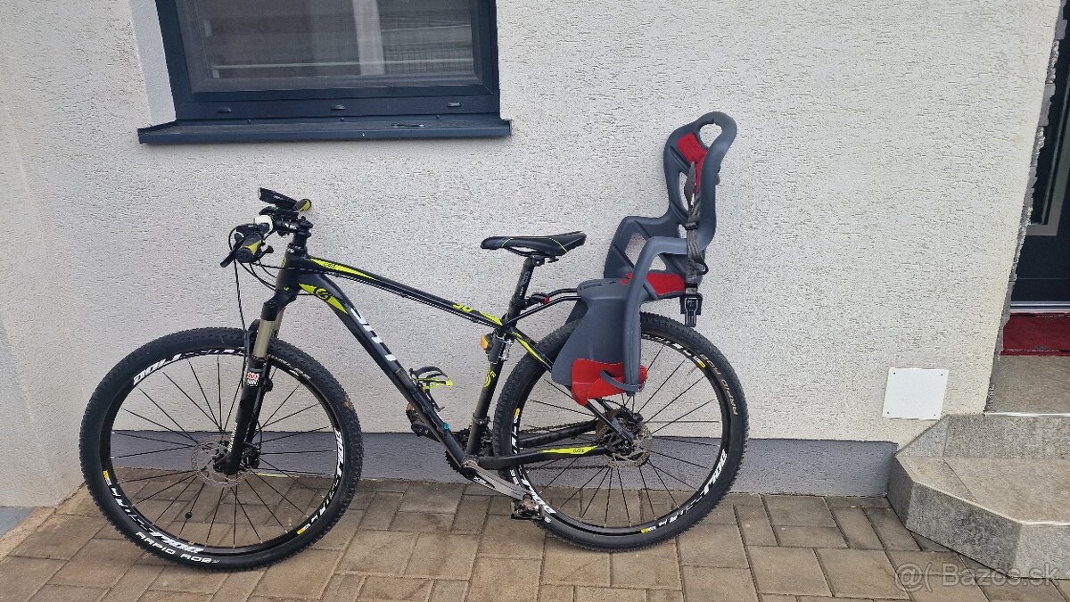 Detská sedačka - cyklistické sedadlo na bicykel