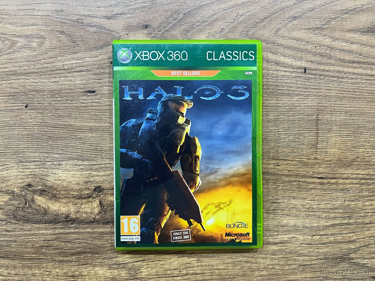 Hra Halo 3 na Xbox 360