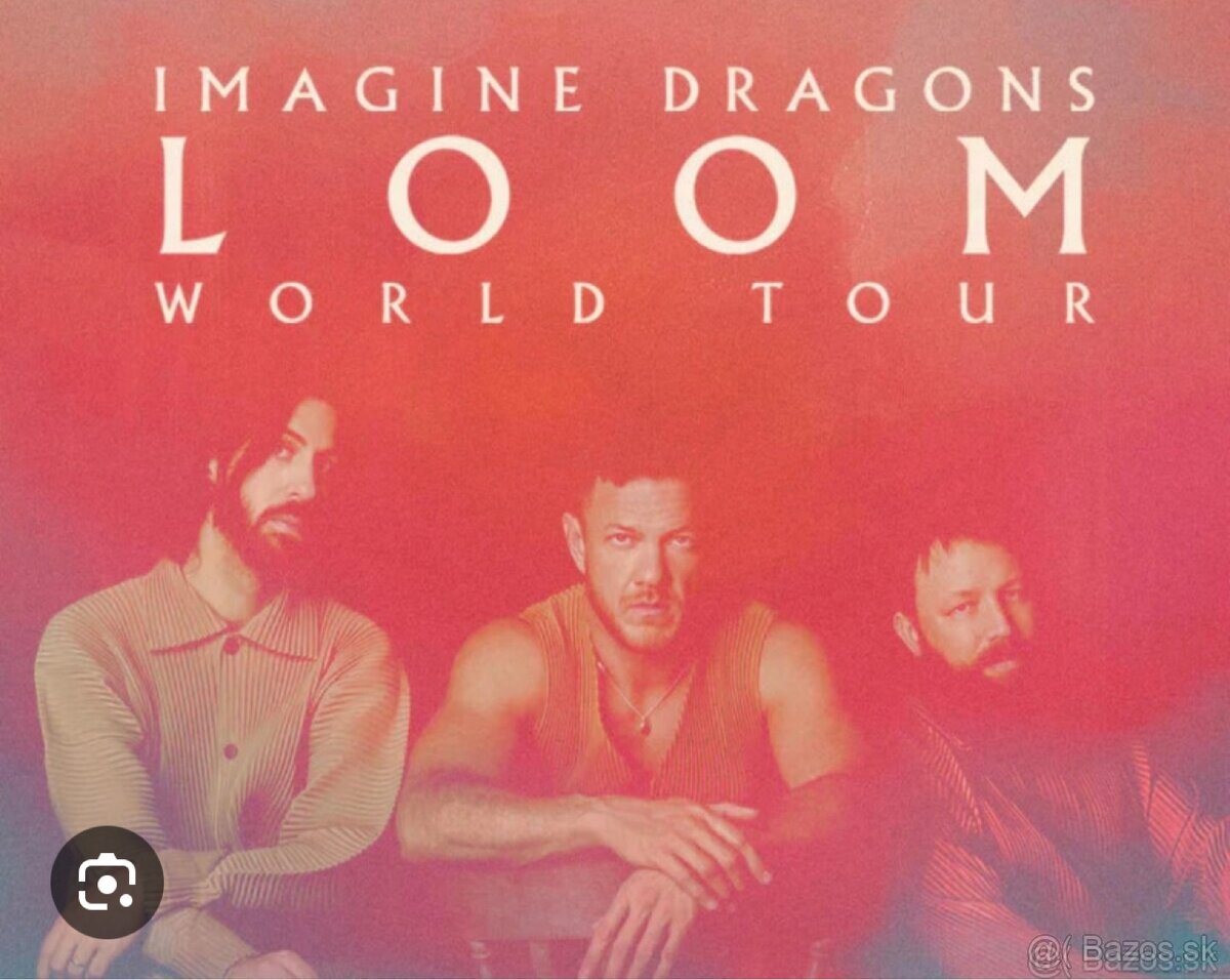 Imagine dragons LOOM 9.6.2025 Praha GOLDEN