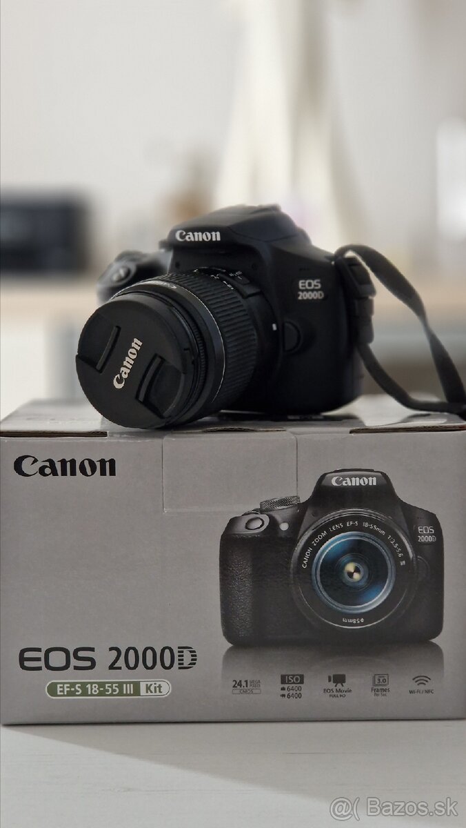Canon EOS 2000D + 18-55 mm EF-S