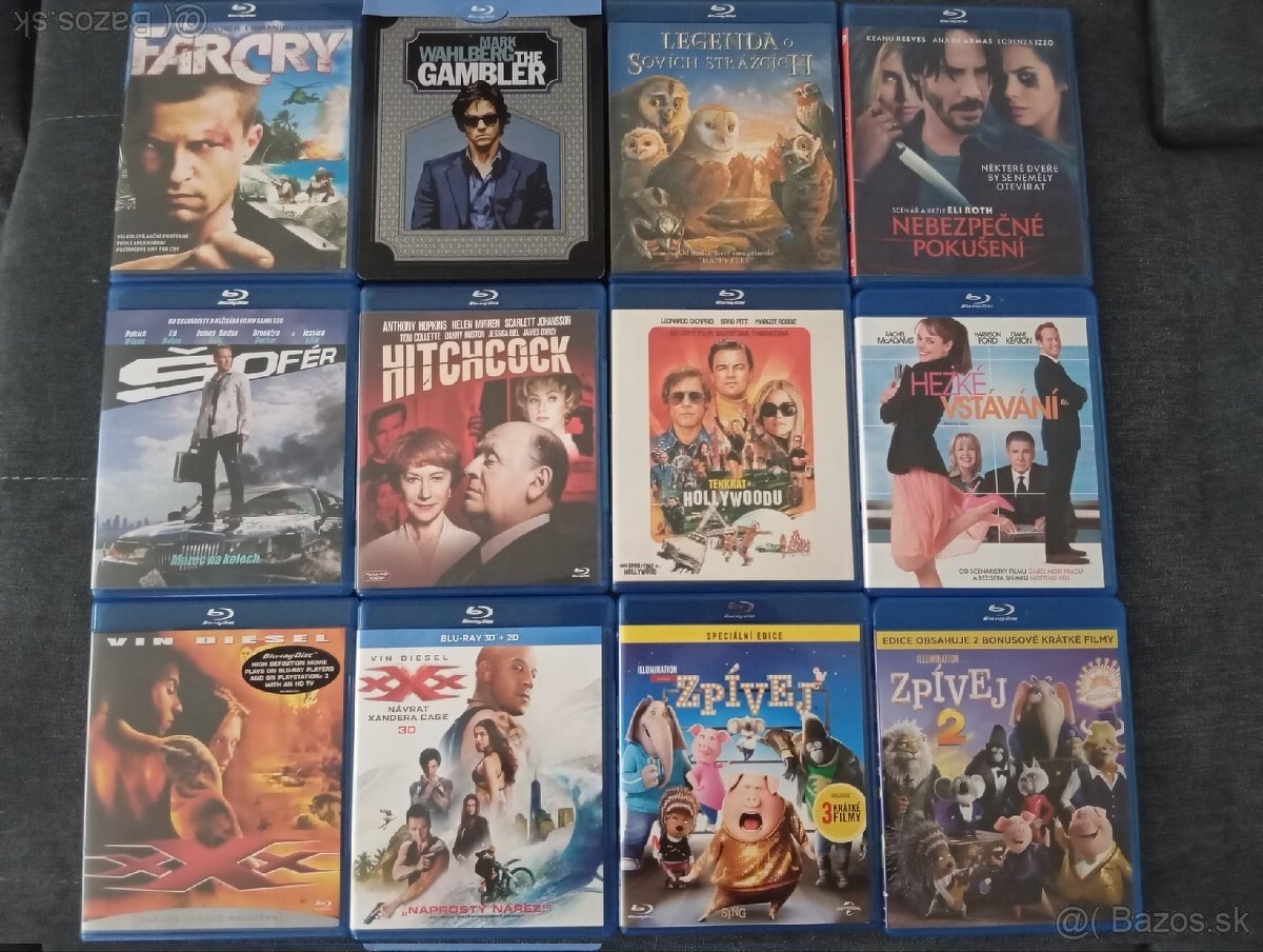 Blu-Ray, bluray predám