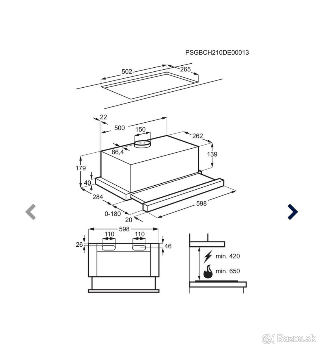 Digestor Elektrolux