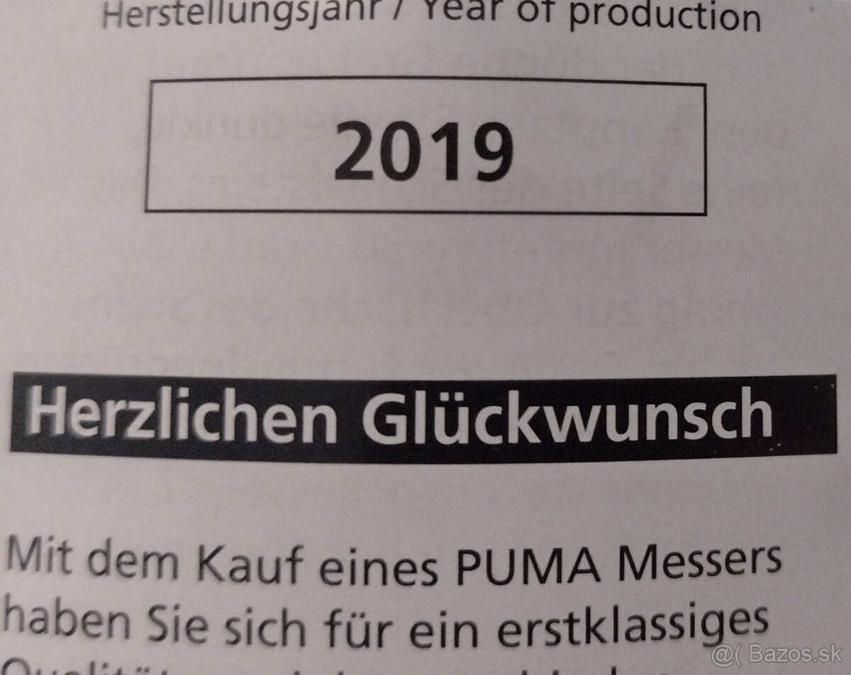 Puma Solingen r.v. 2019
