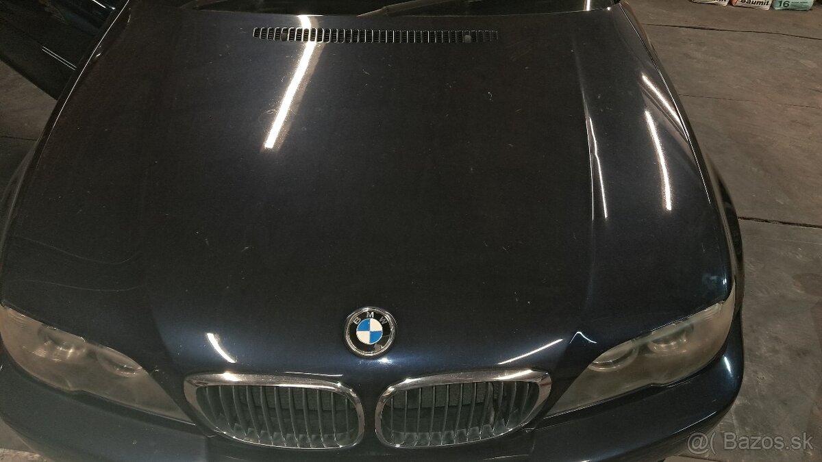 Predám kapotu na bmw e46 coupe