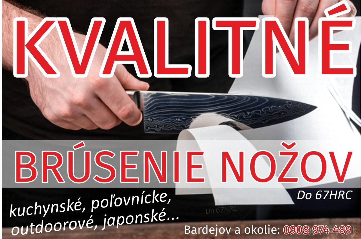 Brúsenie nožov