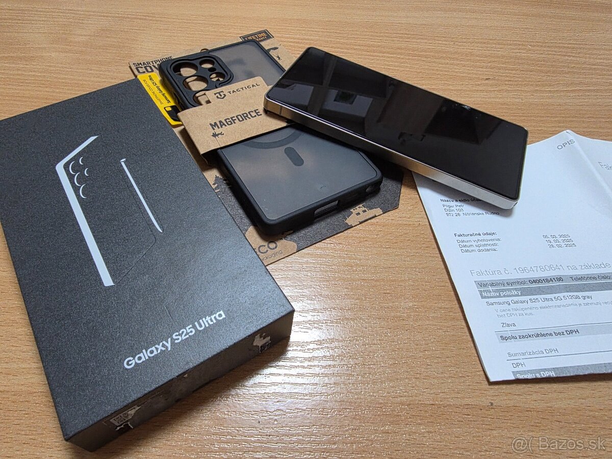 Samsung galaxy s25 ultra 512gb strieborny