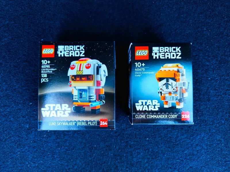 Lego Luke Skywalker 40795 + Clone Commander Cody 40675