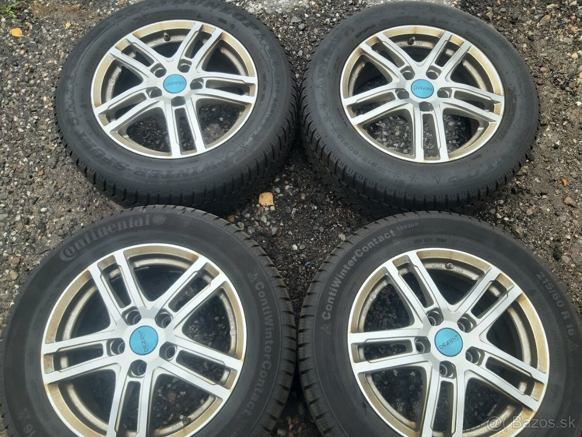 ELEKTRONY 5x112r16 obuté zimne pneu