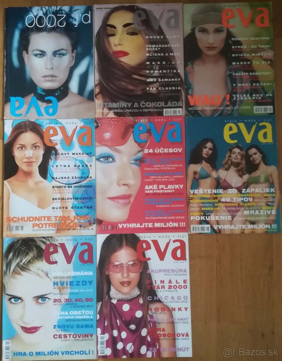 Predám mesačník EVA 1993 - 2000