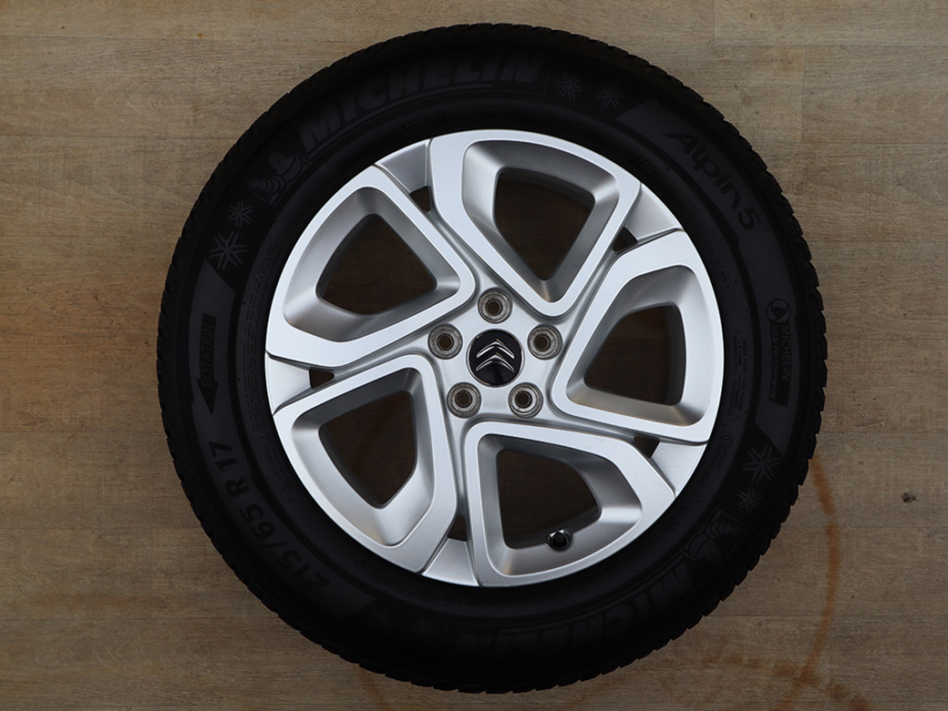 17" Alu kola = 5x108 = CITROEN C5 AIRCROSS – ZIMNÍ SADA