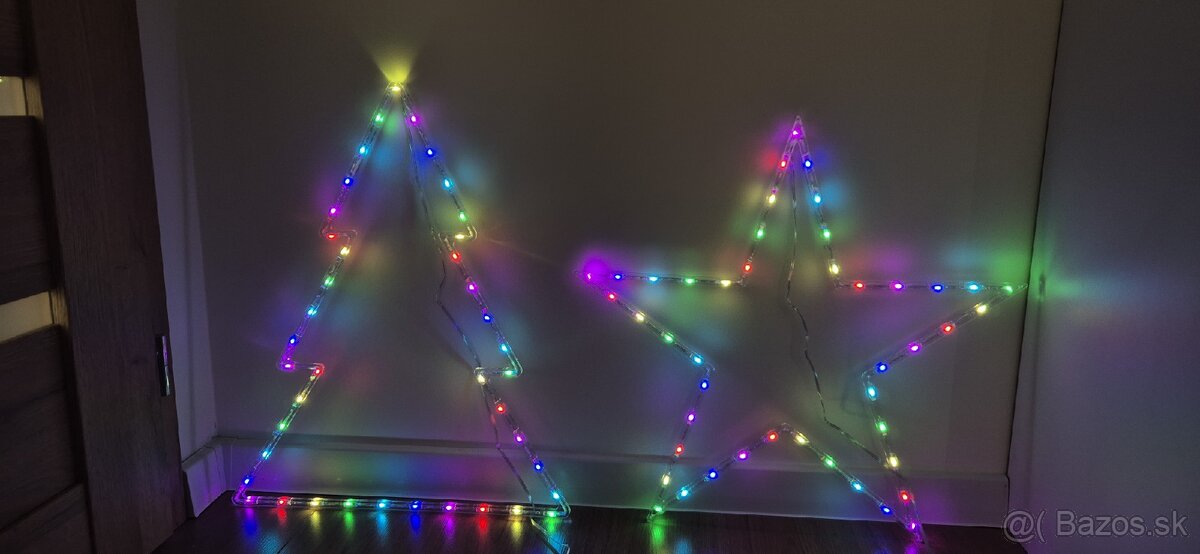 Vianočné led dekorácie