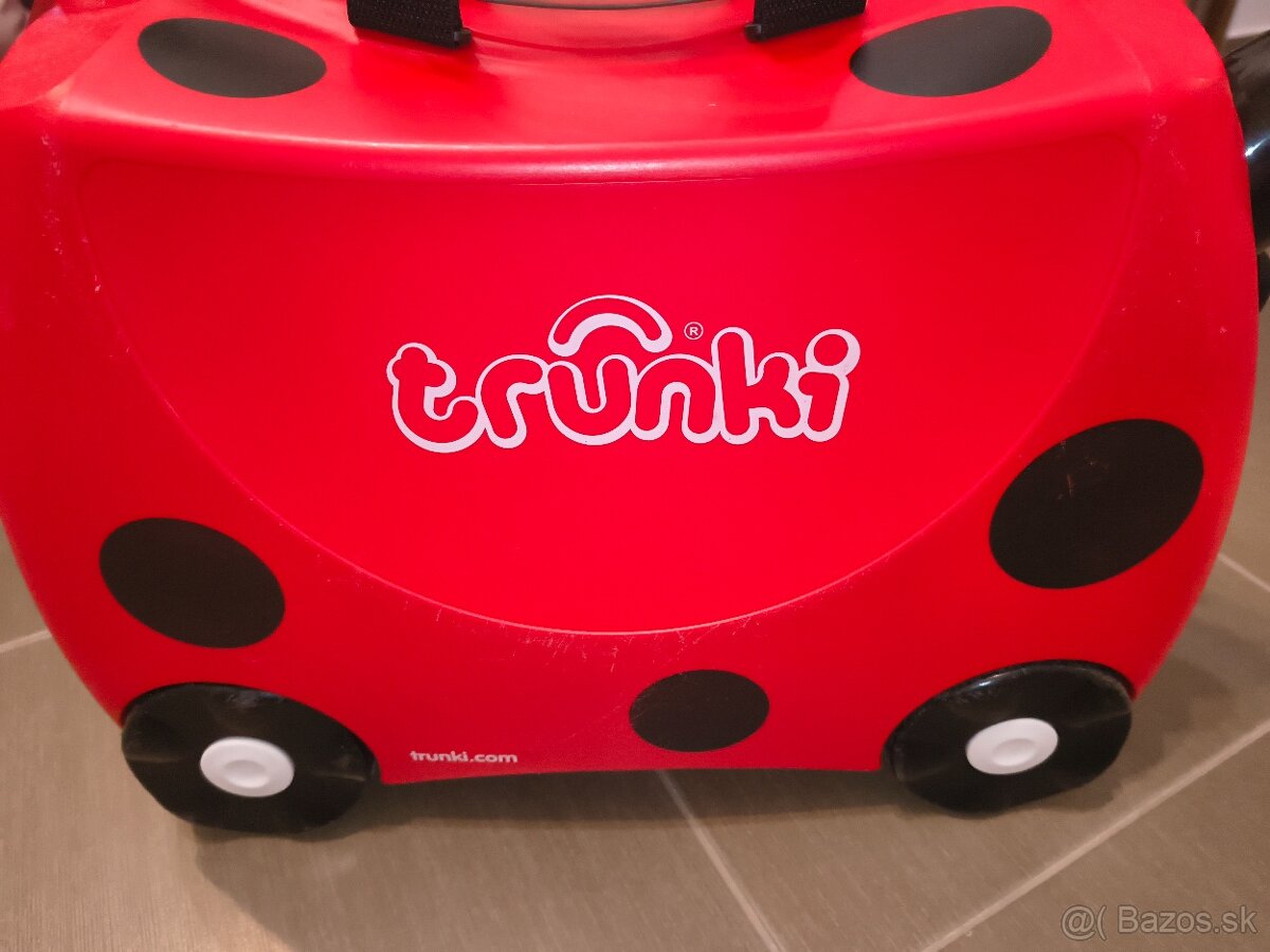 Detský kufor aj odrážadlo