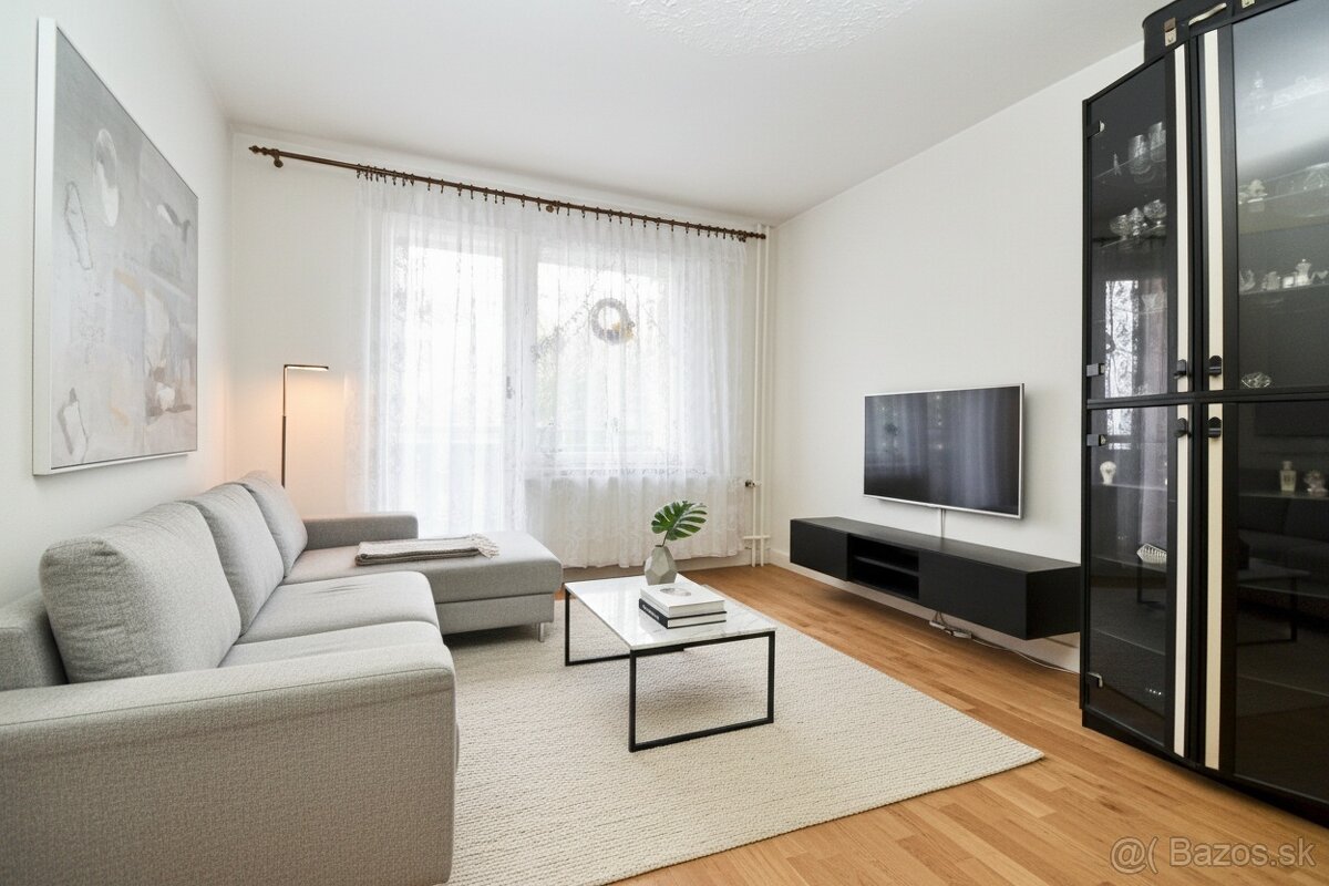 Na predaj 3izb byt s loggiou vizualizacia v inzerate