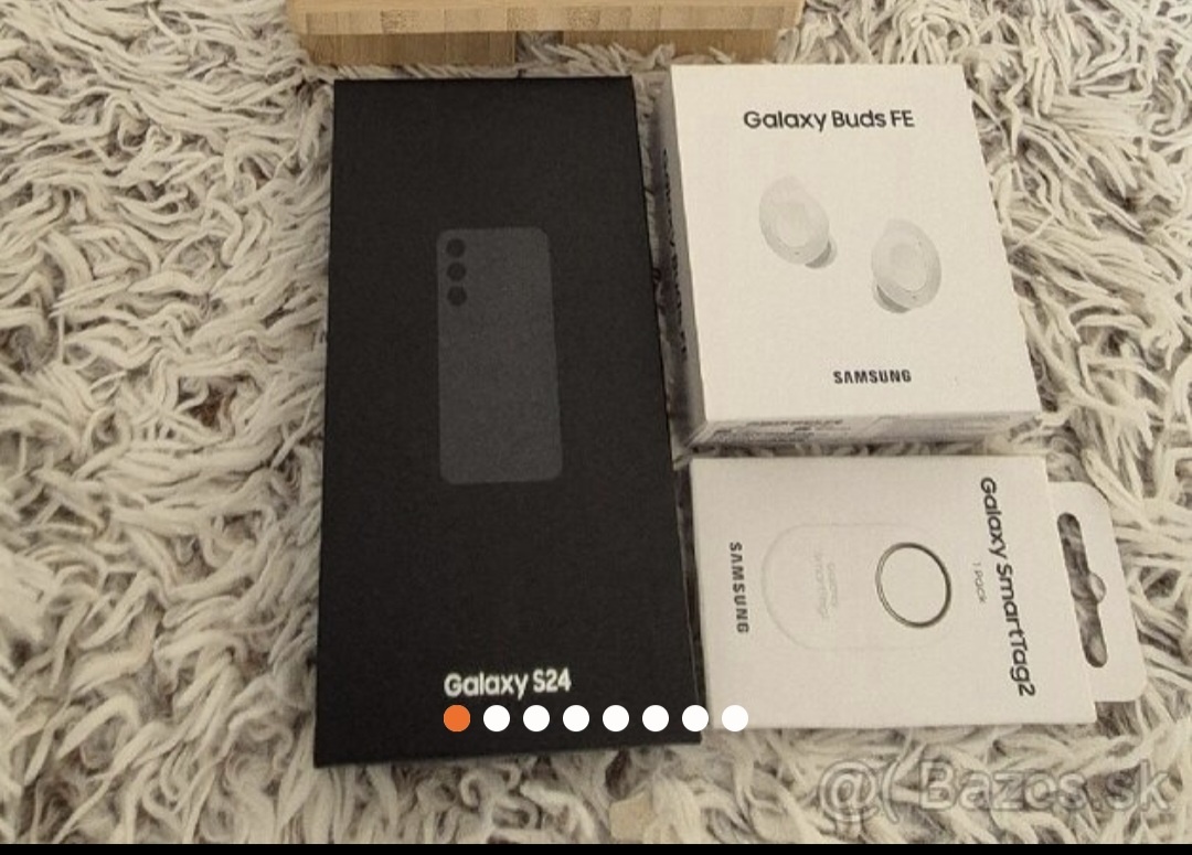 Samsung galaxy s24 128gb/8gb + SmartTag 2 + Galaxy Buds FE