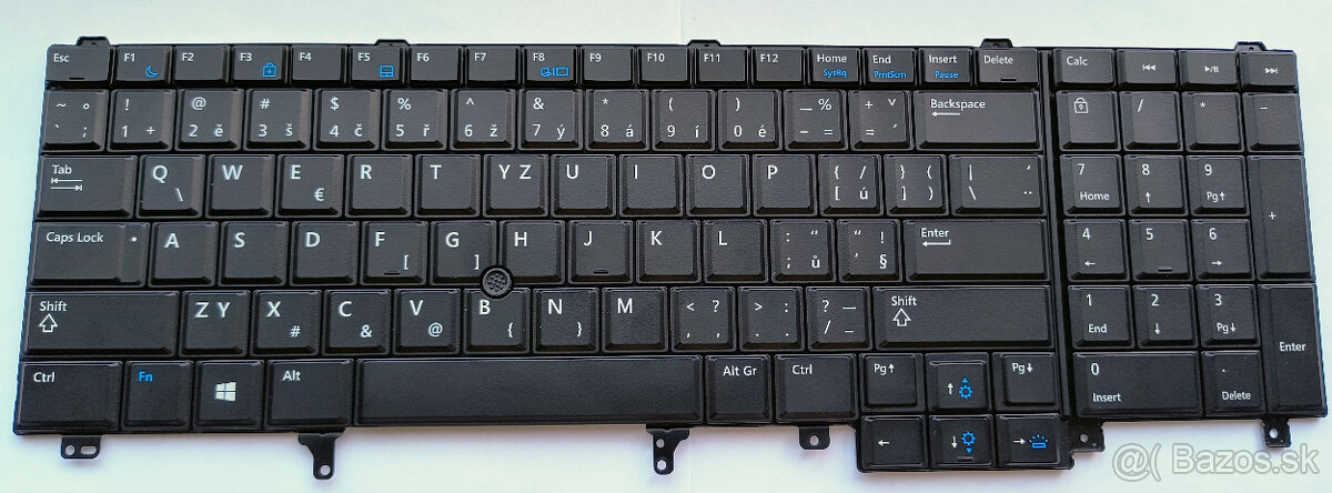 Klávesnica Dell 09DNTK CZ / Podsvietená