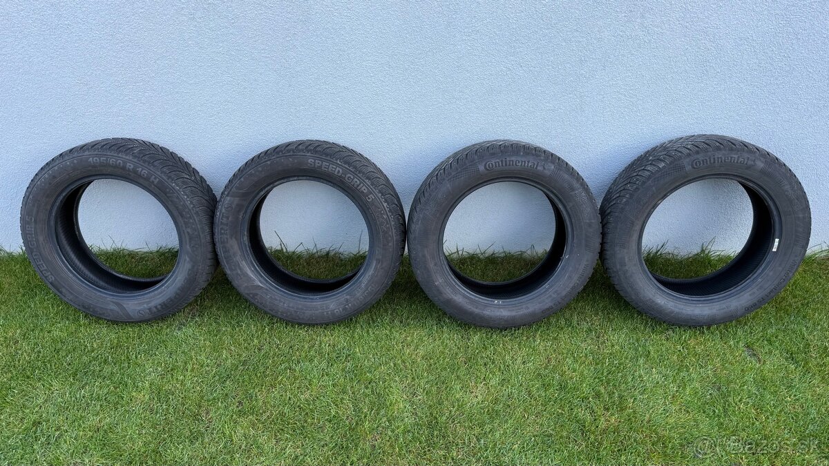 Zimné pneumatiky 195/60 R16 - 4 ks
