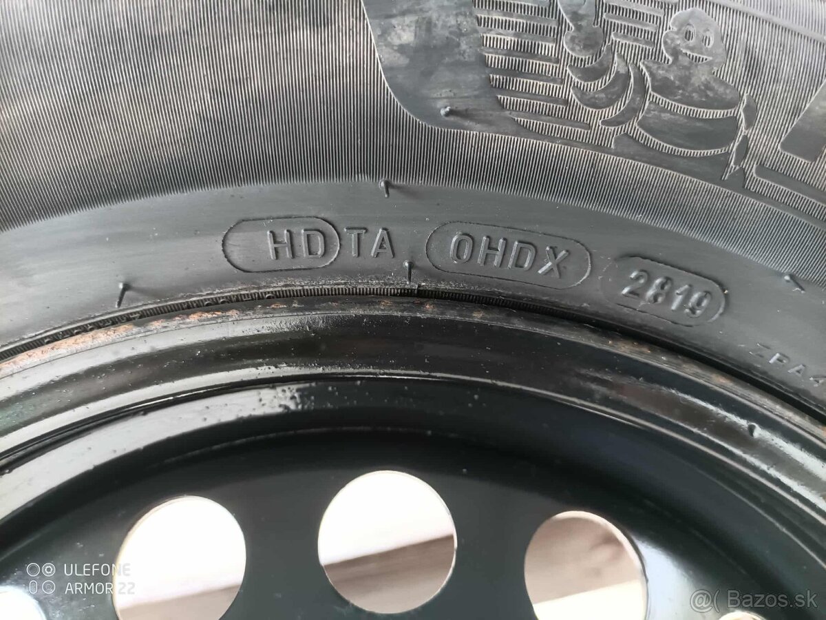 Predám zimné kolesá 5x112 , 195/65 r15