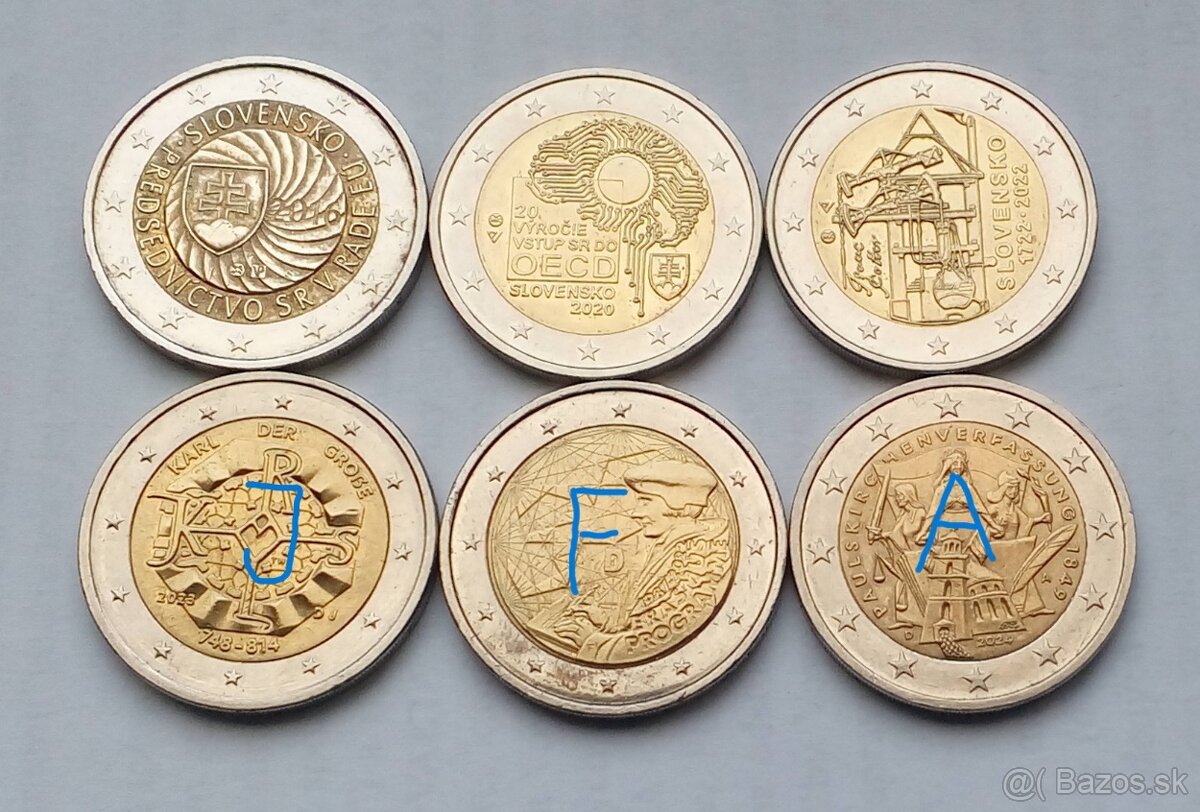 Pamätné 2 € mince