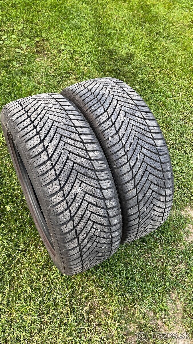 Zimné / celoročné pneu 215/55 r17 2ks