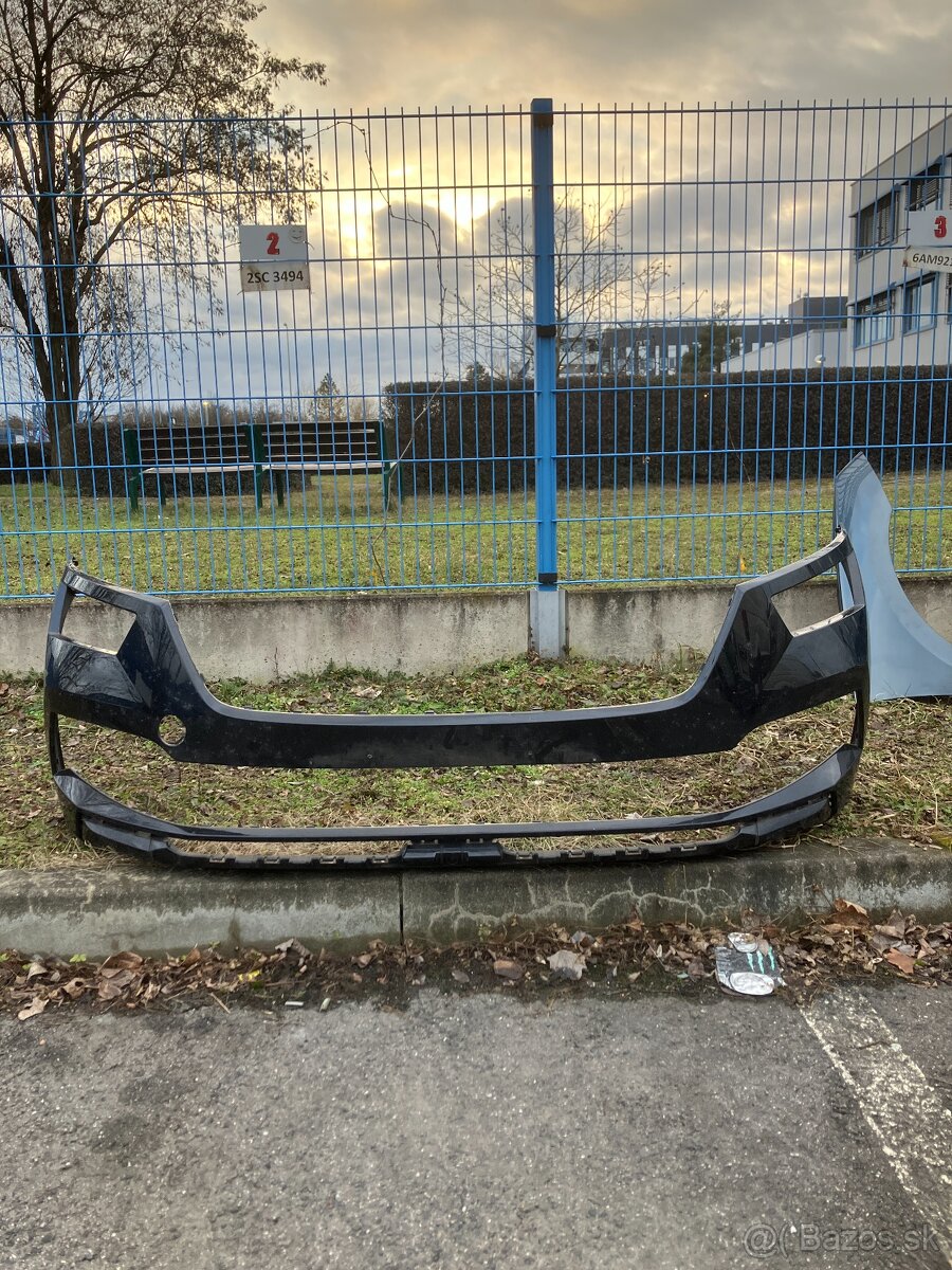 Predni naraznik skoda Kamiq 19-24 cerny