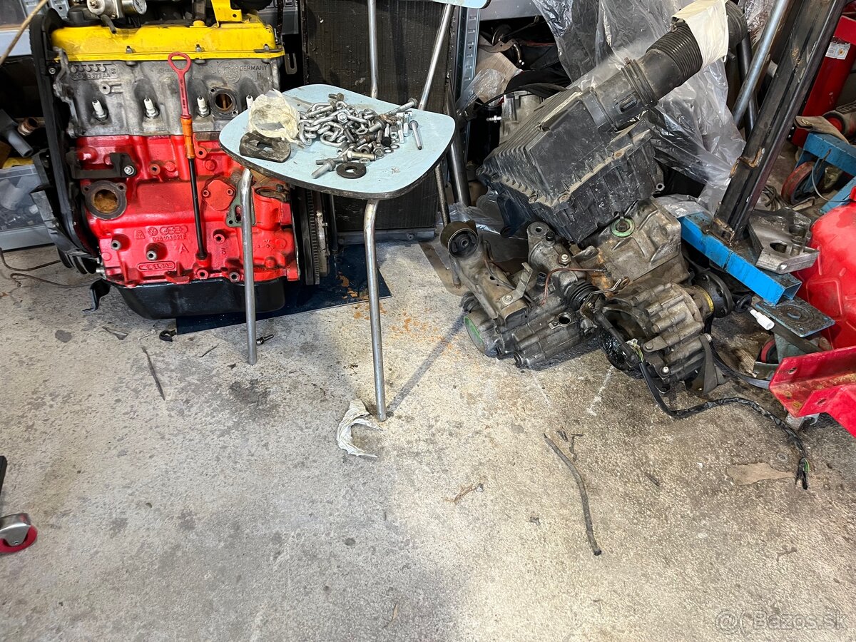 Golf mk1 cabrio, motor a prevodovka 2H