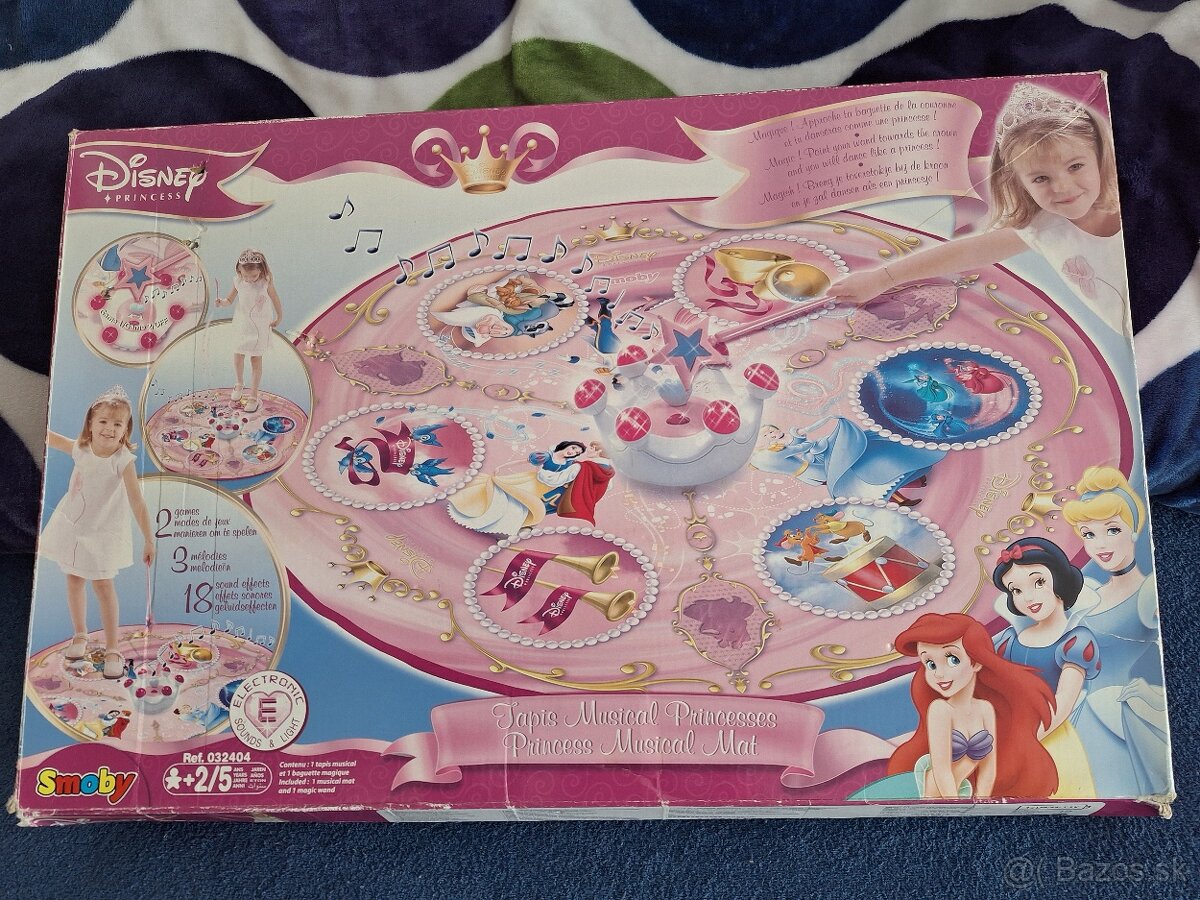 Smoby Disney princess-Tanečný koberec