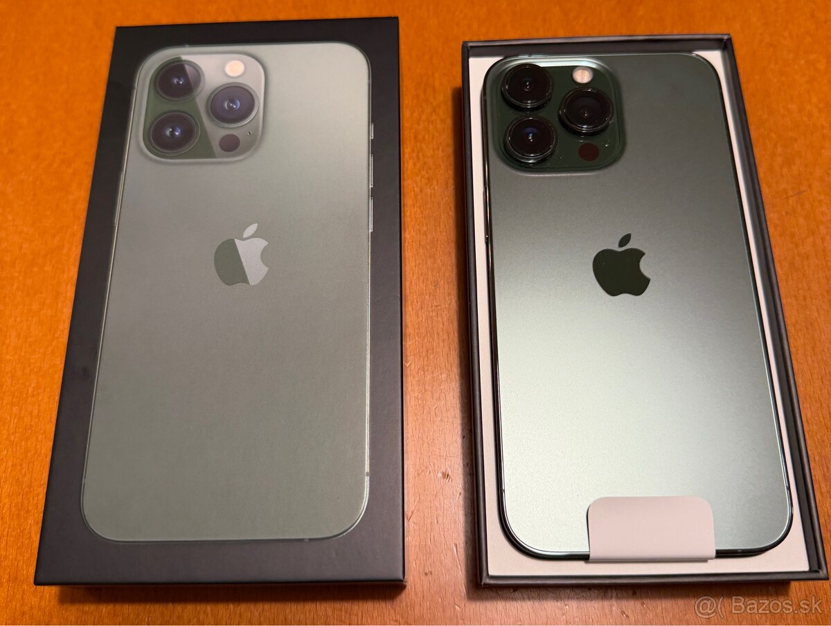 Predám iPhone 13 PRO, 256 GB, Midnight green