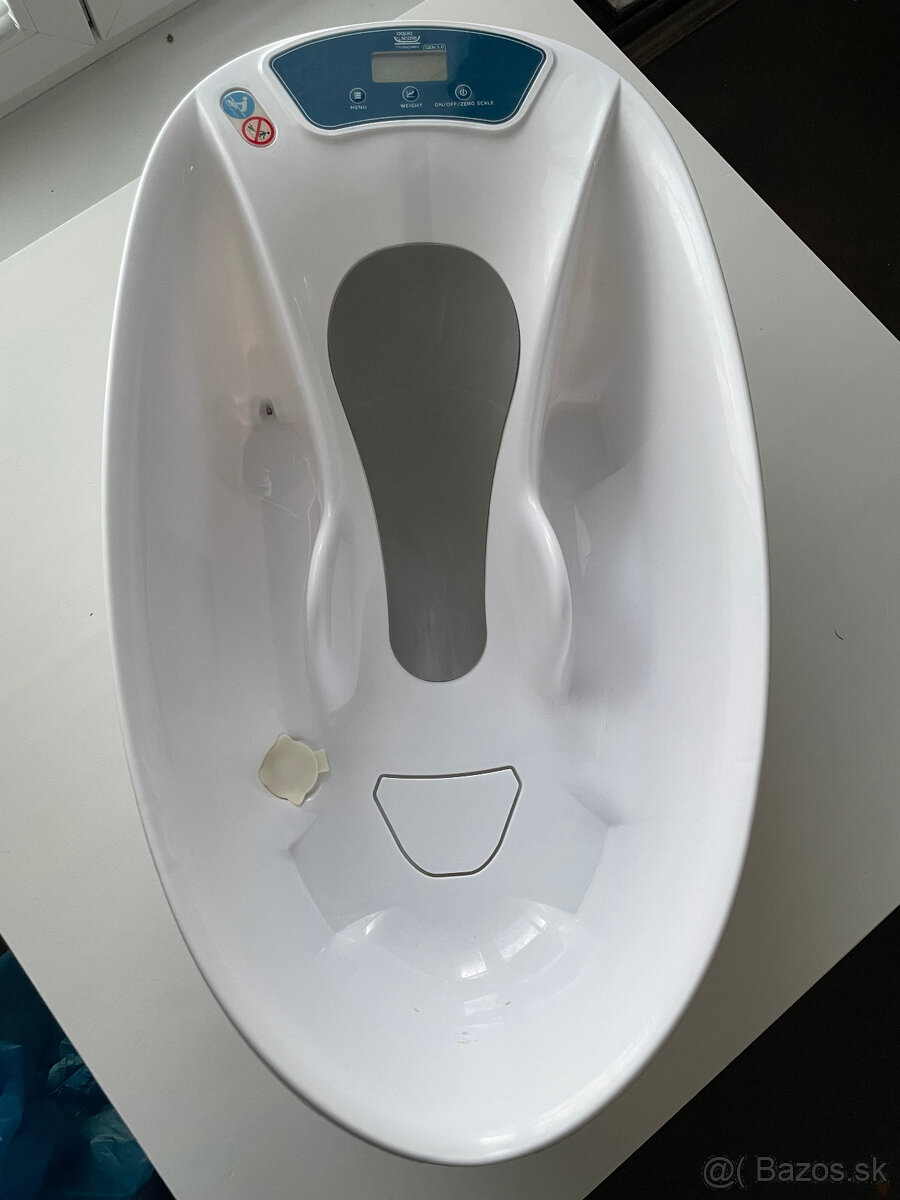 Detská vanička Aqua Scale – s váhou a teplomerom