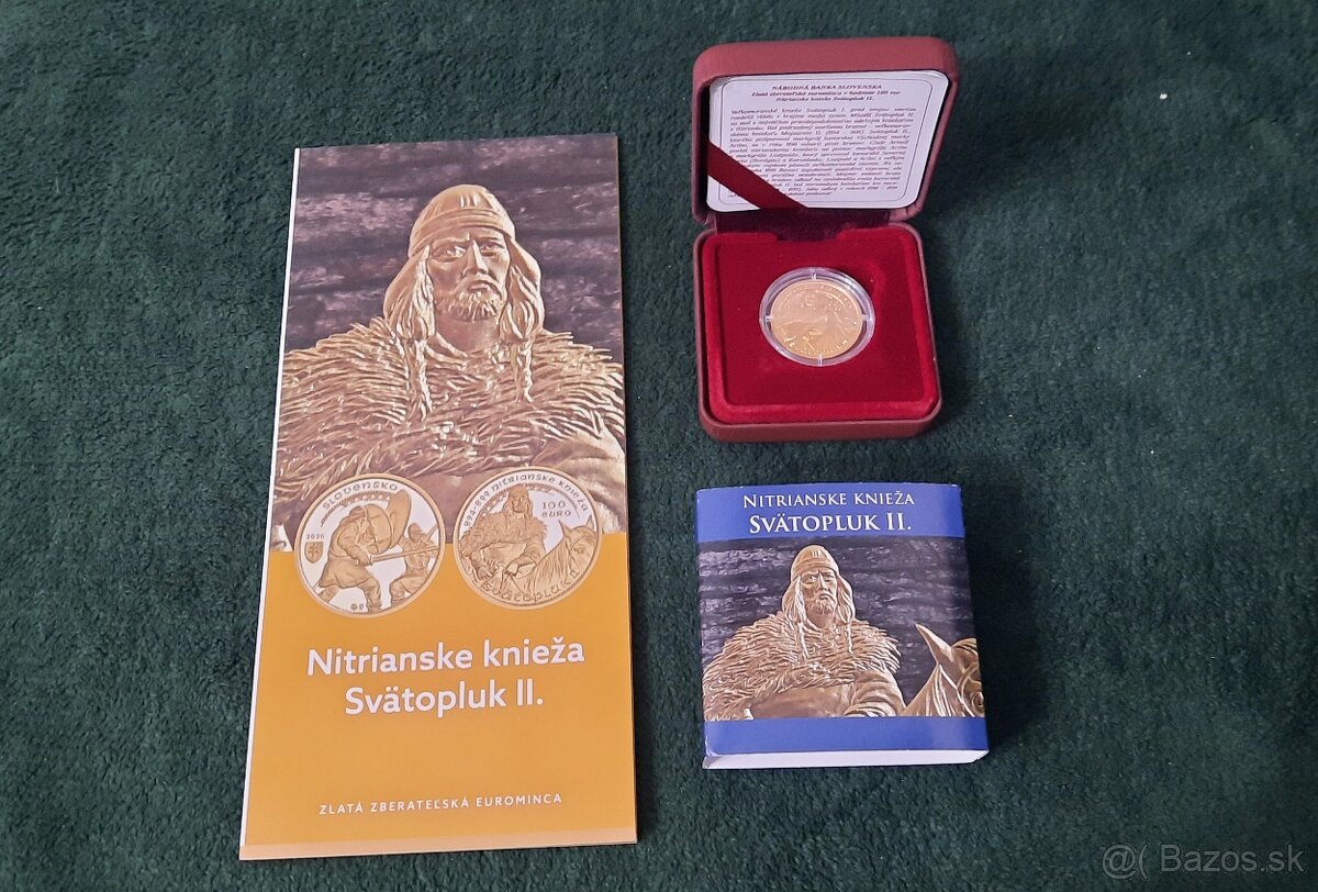 100€ Knieza Svatopluk