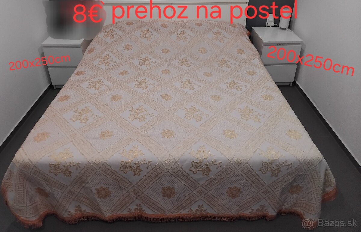 Prehoz na posteľ,paplón,deka