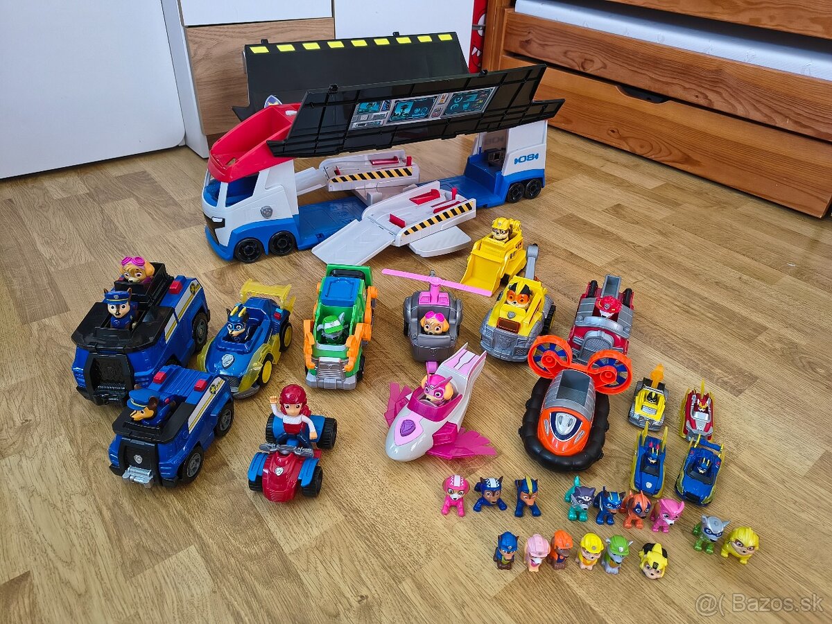Paw Patrol autíčka sada