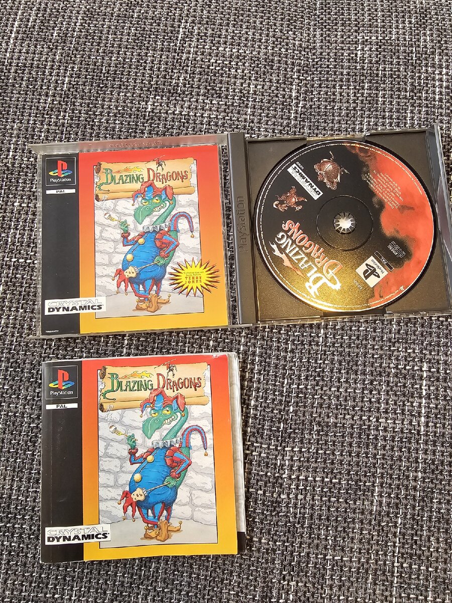 Ps1 Blazing Dragon